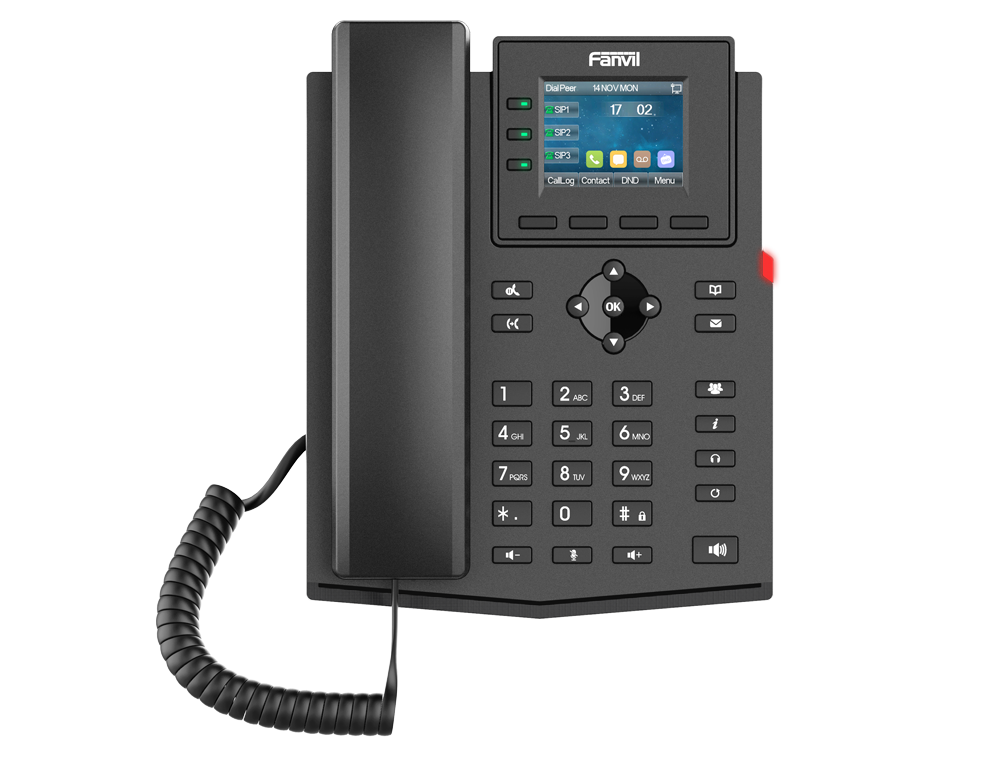 Fanvil X303/X303P Kurumsal IP Telefon