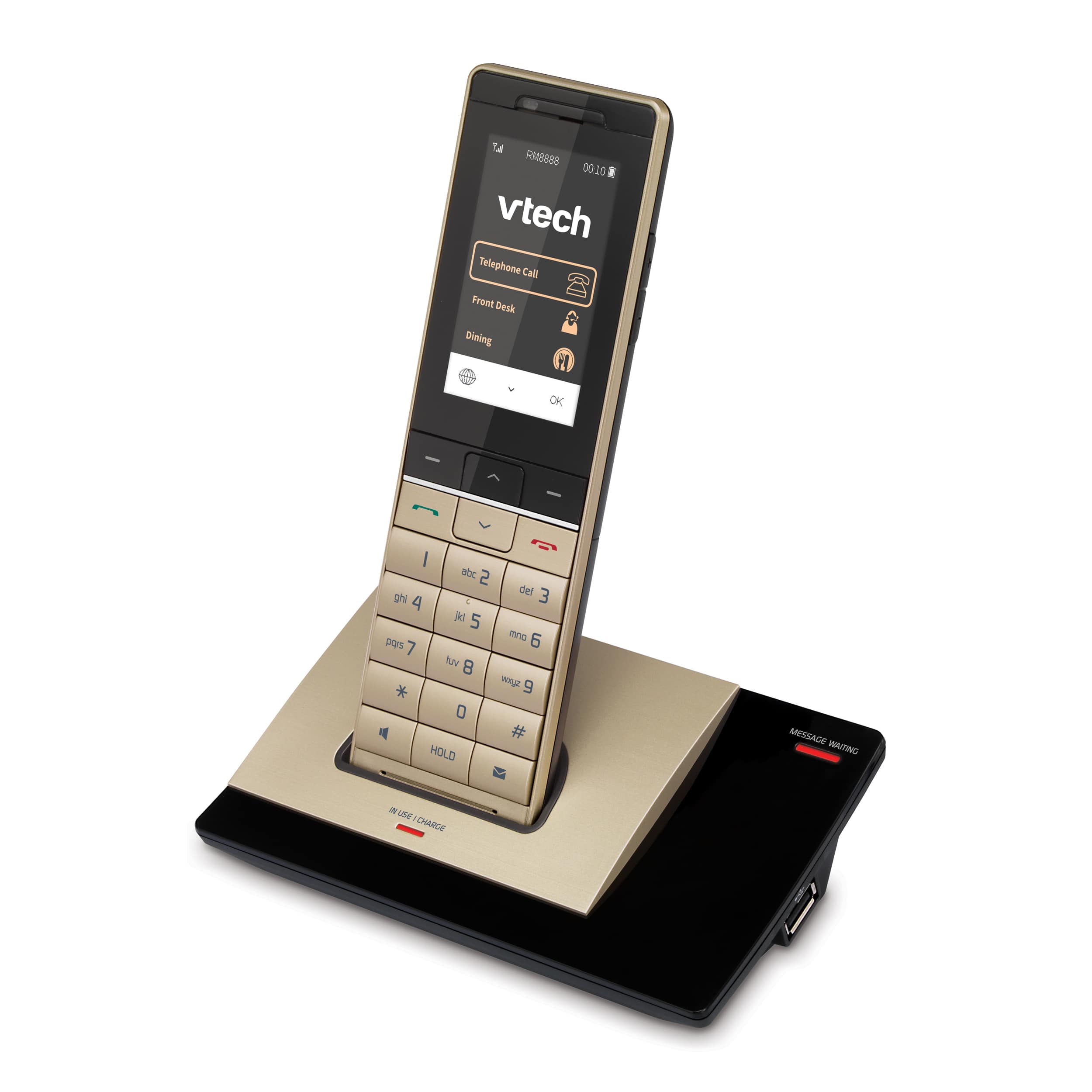 PMX-S5410 HC Champagne GoldBlack 1 Kablosuz Renkli Ahize ve Şarj Cihazı